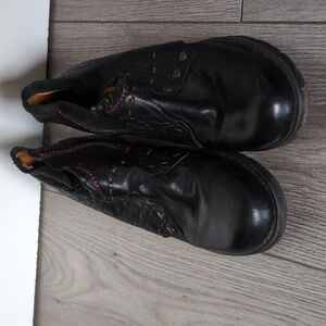 Leather ankle boots size 37
